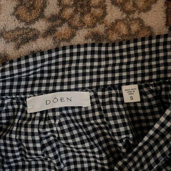 EUC SEBASTIANE Skirt Gingham Size S - Picture 3 of 4